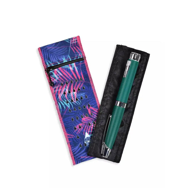 Insulin travel case cooler Dia-Cool for one insulin pen with colorful water-resistant pouch and zipper closure