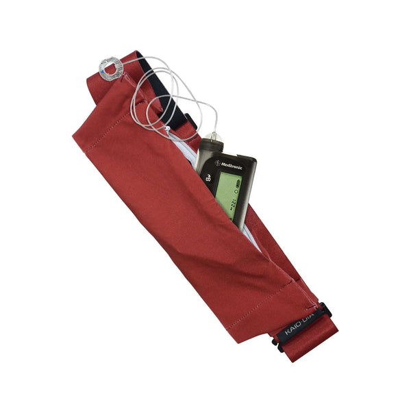 Pasek do pompy insulinowej z hakiem w kształcie litery G – Kolory jednolite | Dia Belly-Belt 2