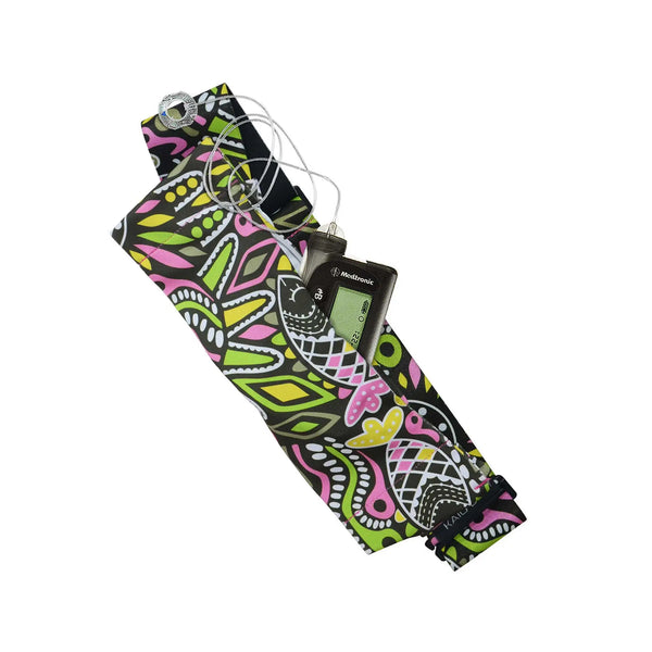 Regulowany pasek do pompy insulinowej z hakiem G – Wzory | Dia Belly-Belt 2