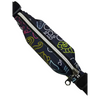 Insulin pump belt pouch for toddlers with colorful design and secure zipper closure.
