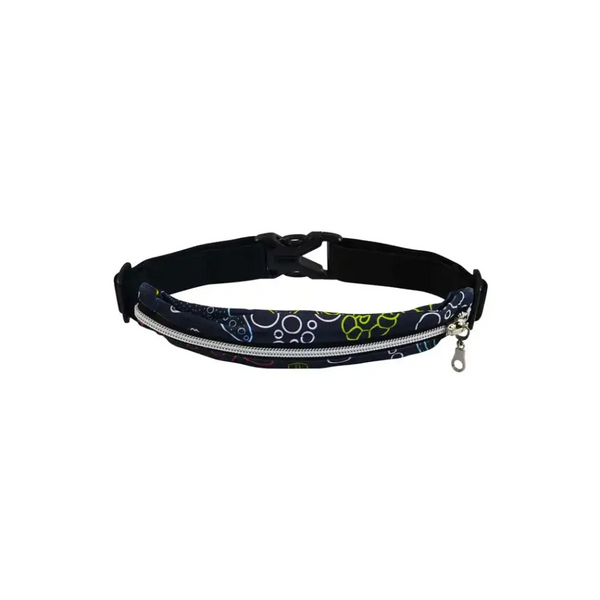 Insulin pump belt pouch for toddlers, Dia-Belt XS/S, colorful design, secure fit, adjustable, medical-grade, CE-marked.