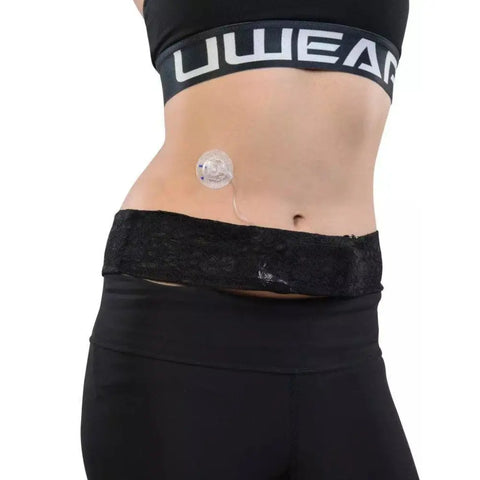 Lace Insulin Pump Waist Belt - Dia-BellyBand Spacy Lacy