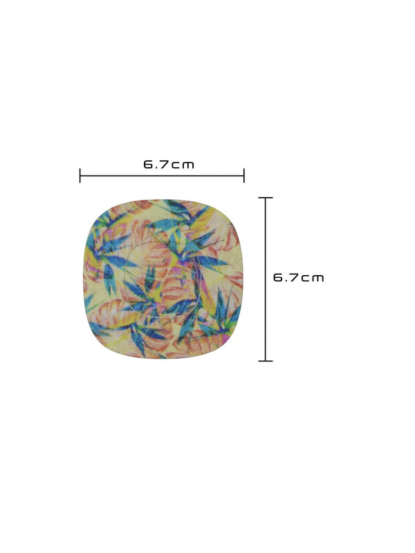 medtronic simplera overpatch with tropical print showing dimensions and size for accurate sensor patch fit