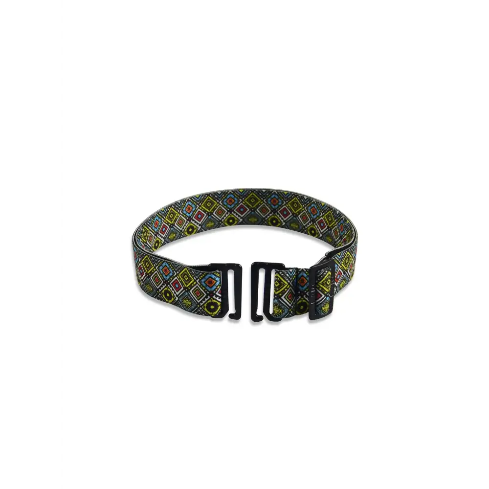 Adjustable belt for insulin pump pouches, stylish and versatile design.