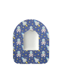 Plaster mocujący do poda Omnipod, wzór Astronaut
