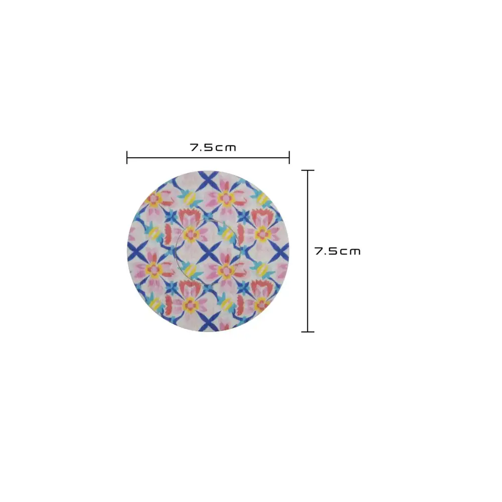 Plaster mocujący do FreeStyle Libre 2, seria Spring, wymiary 7,5 x 7,5 cm