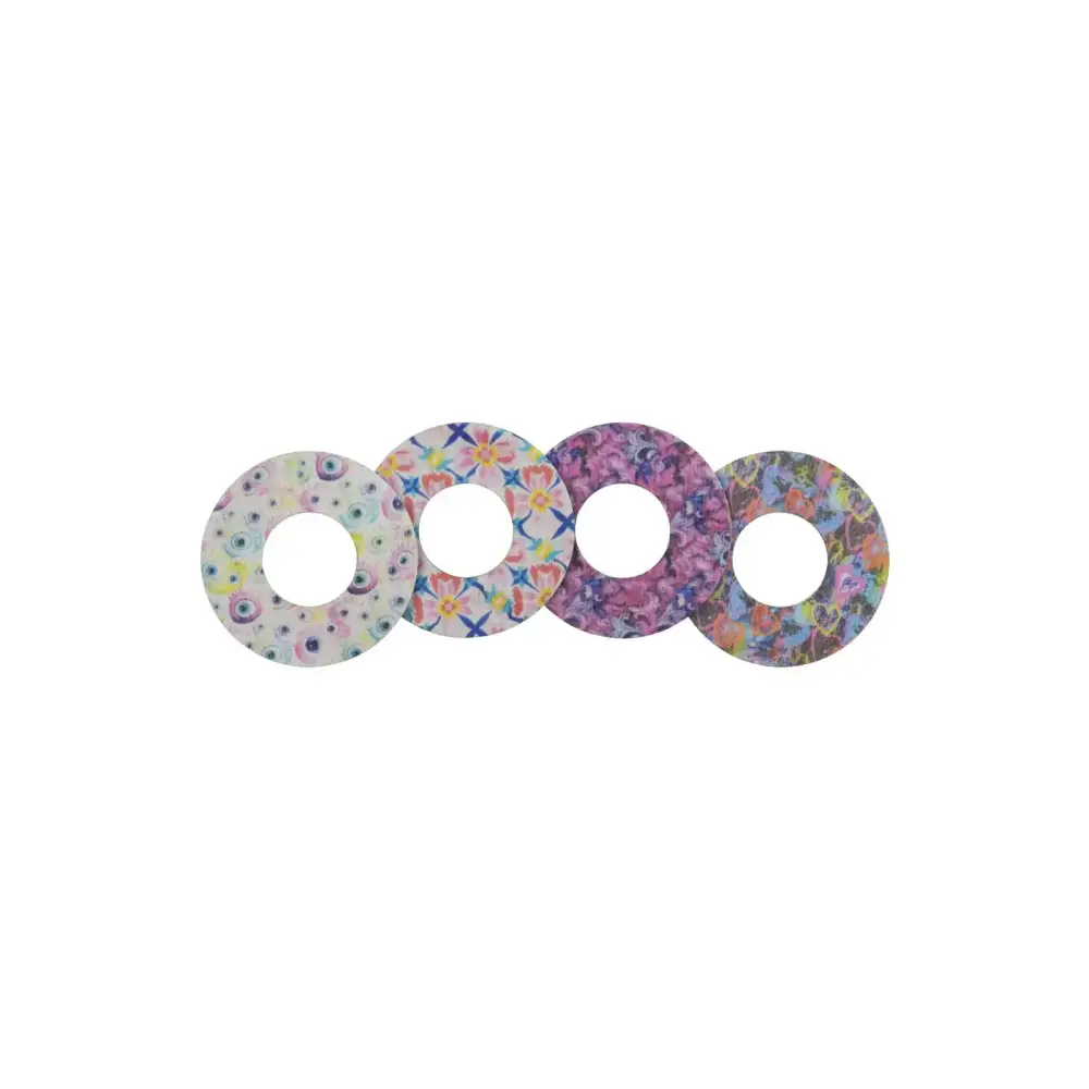 Plastry mocujące do FreeStyle Libre 3, seria Spring, Spring Set I, 4 wzory