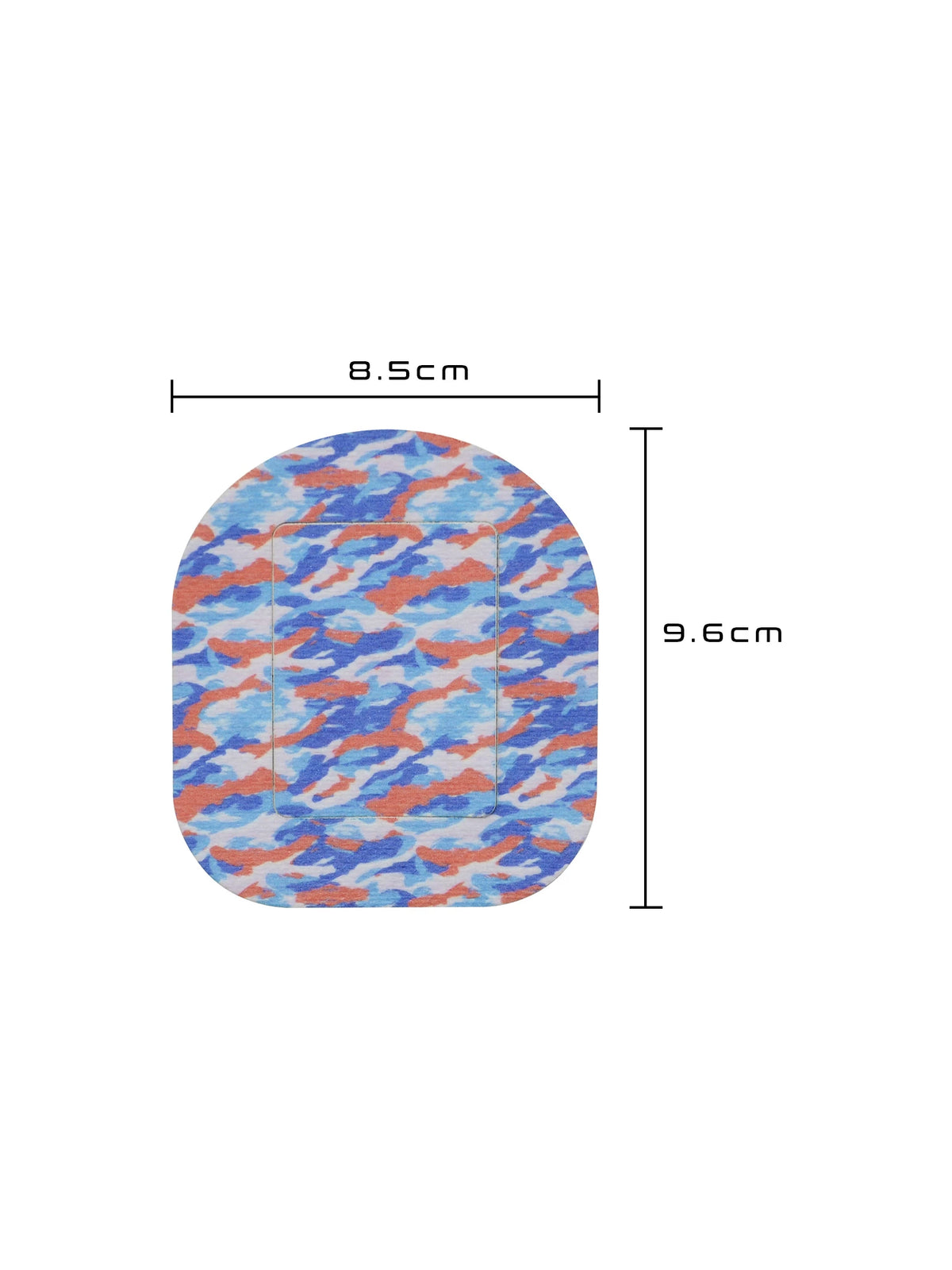 Plaster mocujący do Tandem Mobi, wymiary 8,5 x 9,6 cm