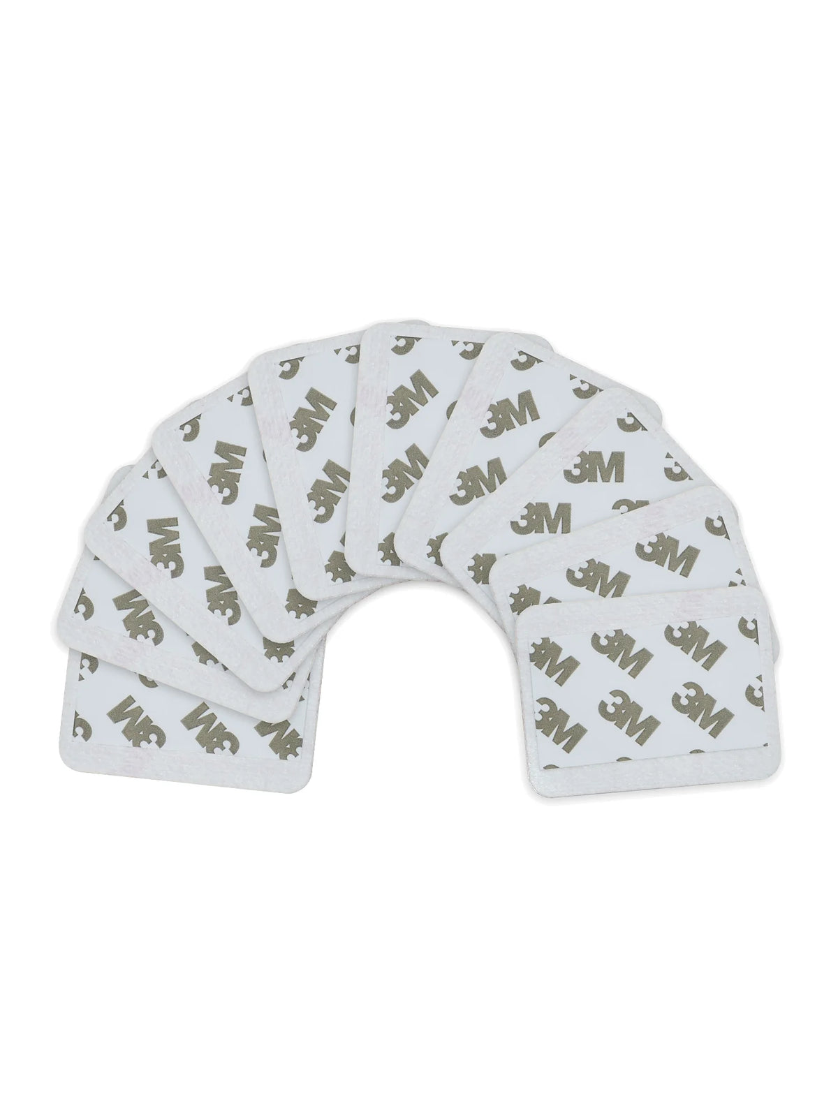 Pack of 10 Tandem Mobi underpatches for the Dia-Mobi Clip, fanned out