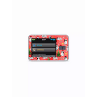 Tandem T-Slim Stickers featuring Christmas-themed decor on a sleek electronic device frame