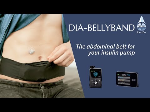 Koronkowy pas na pompę insulinową, Dia-BellyBand Spacy Lacy