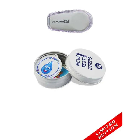 Dexcom G6 Stickers Serie in Reusable Tin Can